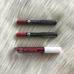 Sugar Lipstick Duo + Matte Liquid Lip